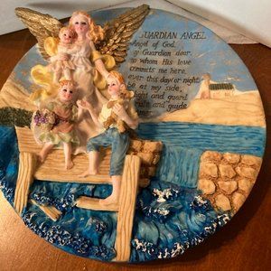 GUARDIAN ANGEL ANGEL OF GOD NEW HAS POEM 3 D NEW